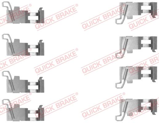 QUICK BRAKE Комплектующие, колодки дискового тормоза 109-1226
